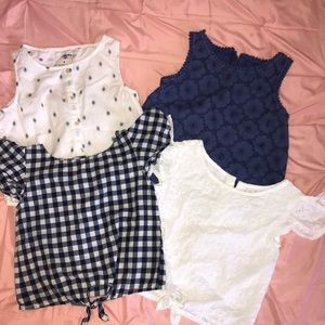 Girls size 4/5 Sonoma tops